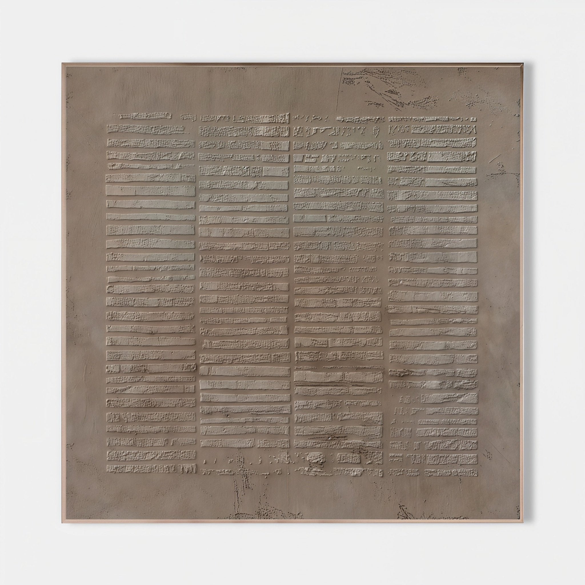 WABI SABI 3D Heavy Texture Minimalist Relief Oil Painting EC0079 - Viral Wall Art